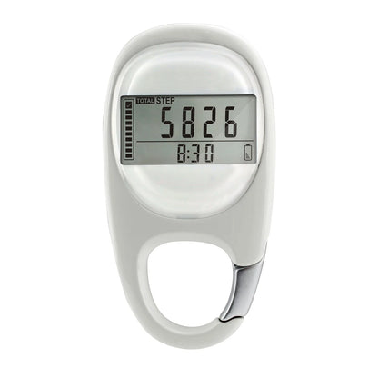 Portable Fitness Pedometer – Step Counter & Activity Tracker for Steps, Distance & Calories