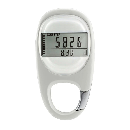 Portable Fitness Pedometer – Step Counter & Activity Tracker for Steps, Distance & Calories
