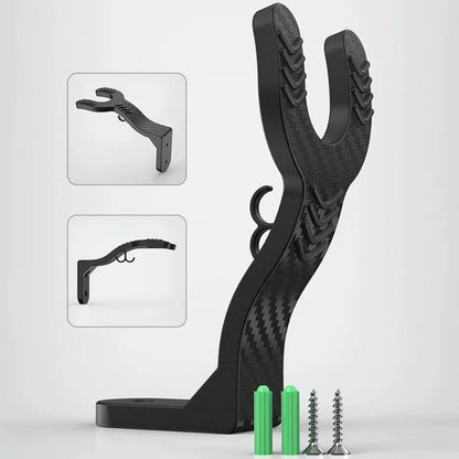 Multipurpose Wall Mount Hooks - Motorcycle Helmet Rack Hanger for Home Kitchen Cabinet Luggage Jacket