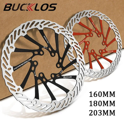 Ultralight Hydraulic Disc Brake Rotor 160/180/203mm - Mountain & Road Bike Compatible with Free Mounting Bolts