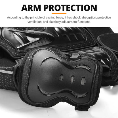 Men's Full Body Motorcycle Armor Jacket - Motocross Enduro Protective Equipment