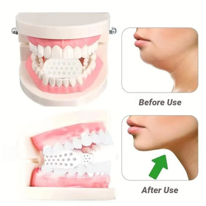 Jawline Exerciser Set - Professional Fitness Jaw Trainer for Muscle Strengthening, Double Chin Reduction & Face Slimming - Silicone Chew Tool (1-2 Pieces)