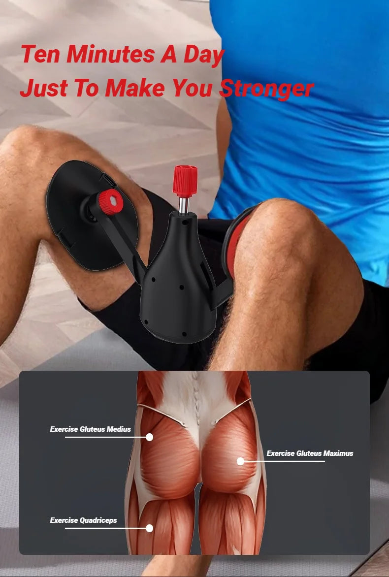 Pelvic Floor Muscle Trainer Smart Counting Thigh Exerciser Adjustable Resistance Kegel Device for Home Strength Training