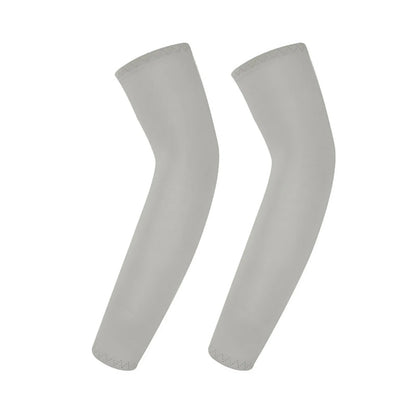 Children's Ice Silk Cooling Arm Sleeves - Quick-Dry UV Protection Cycling Arm Guards for Girls Outdoor Sports (1 Pair)