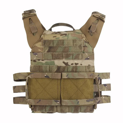 Tactical Sport Vest 2.0 - Breathable Adjustable Quick Release Nylon Carrier for Airsoft, Paintball & Outdoor Training