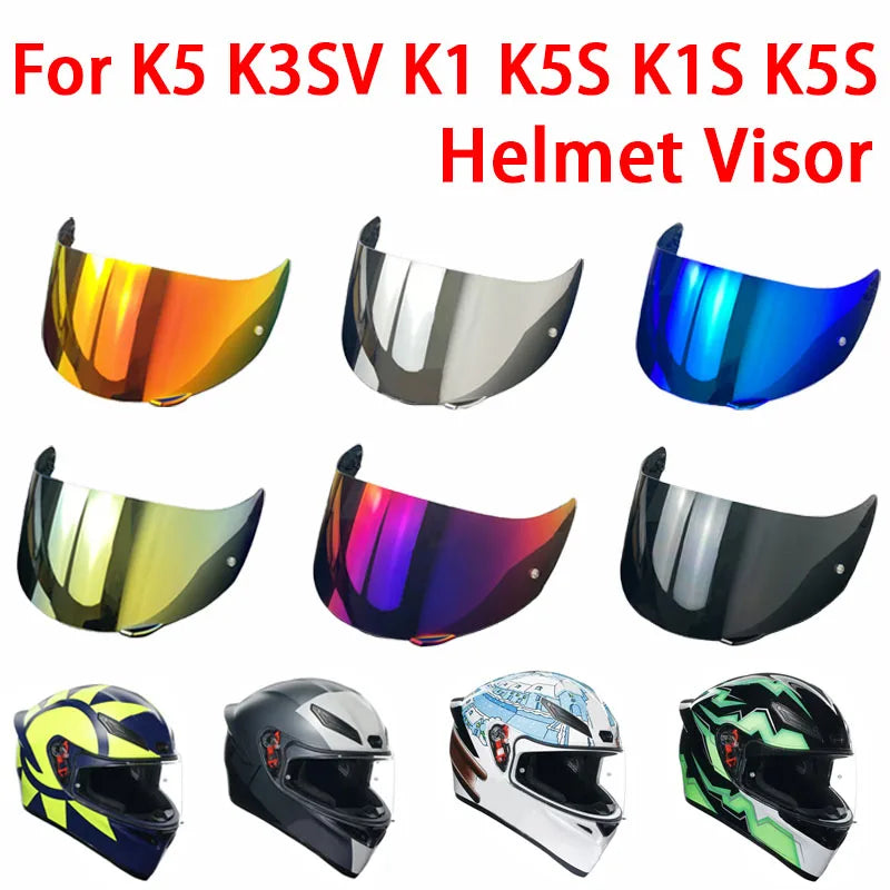AGV Helmet Visor Shield K5 K5S K3SV K1 K1S - UV Protection