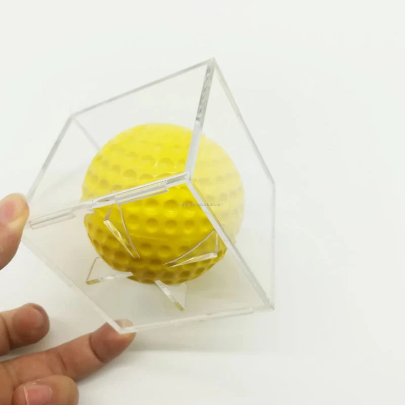 Acrylic Baseball Display & Storage Box – 80×80×80mm