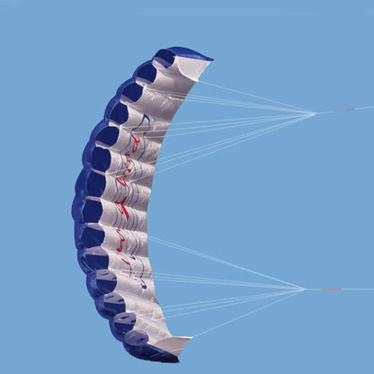 1.4m Dual Line Stunt Parafoil Kite - 140cm x 57cm - Composite Material - Ages 14+ - Unisex
