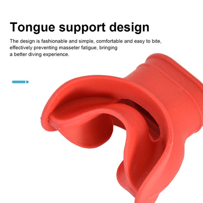 Premium Silicone Scuba Diving Mouthpiece - Comfortable Regulator Cover with Octopus Holder Retainers