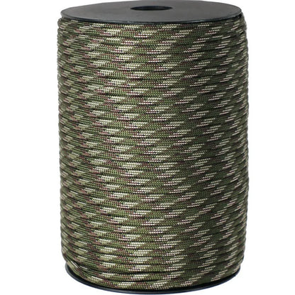 Military Grade 550 Paracord - 100M 9-Core 4mm Survival Rope for Outdoor, Camping, Umbrella & Tent Applications