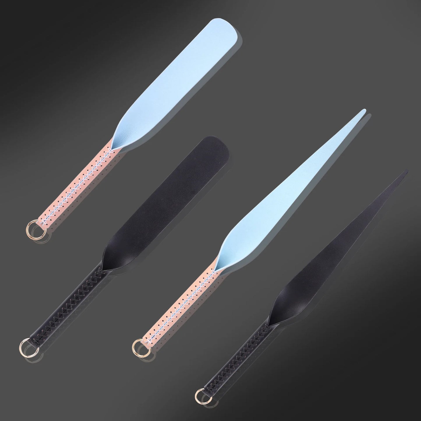 Premium Genuine Leather Equestrian Training Whip - Horse Riding Flogger Paddle for Professional Training