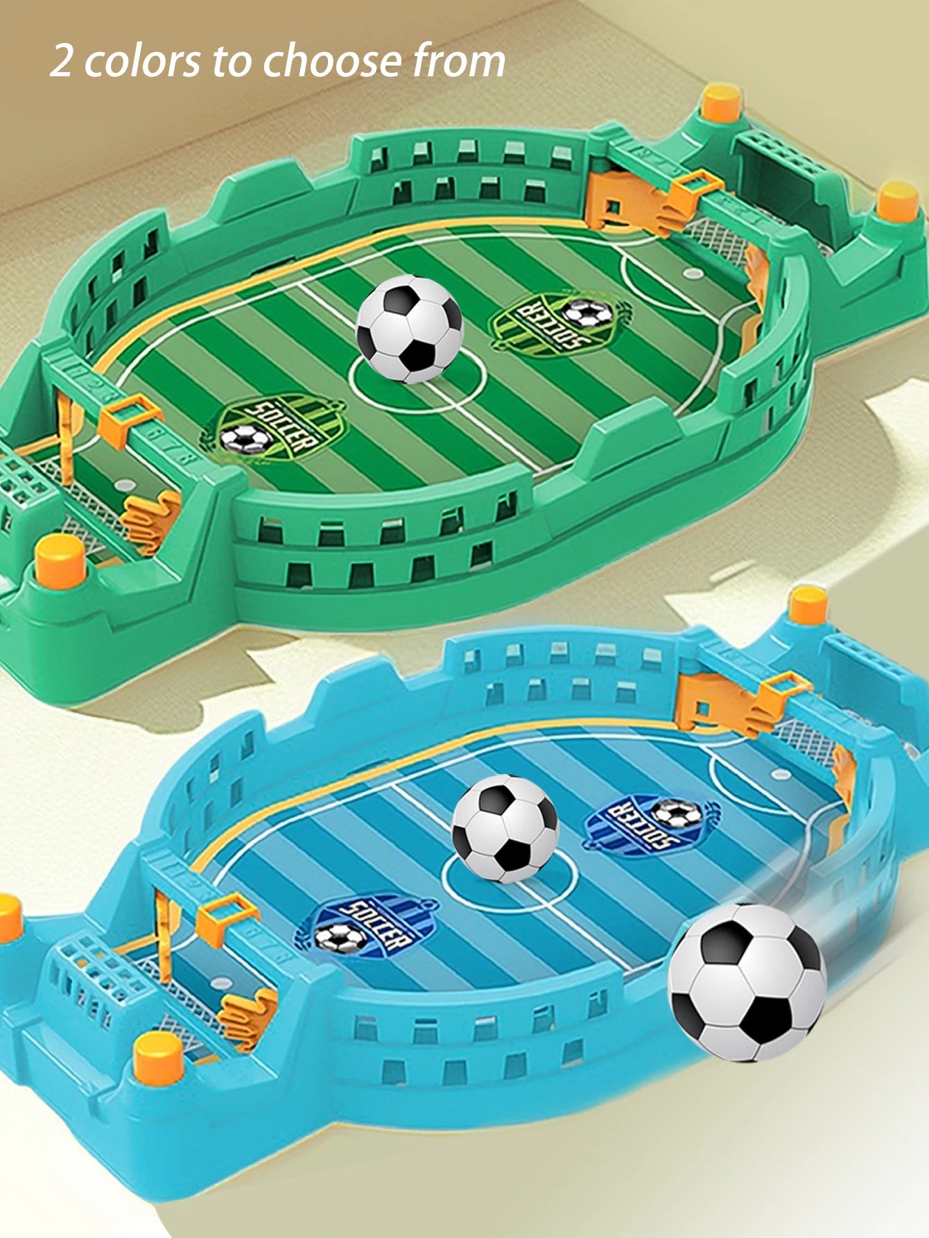 Mini Tabletop Soccer Game - Interactive Desktop Football Competition for Family & Friends