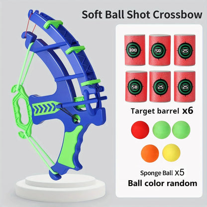 Kids Educational Target Practice Set - Safe Foam Bullet Shooting Toy for Children