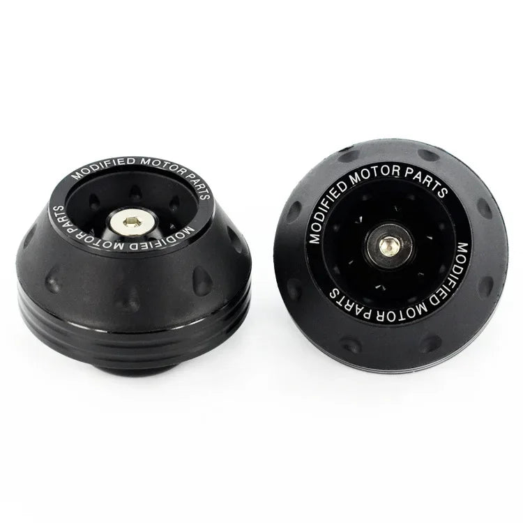 Motorcycle Front Fork Crash Protectors - 2/4Pcs Universal Alloy Wheel Protection Slider Cups for Motocross