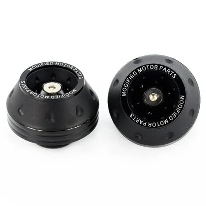 Motorcycle Front Fork Crash Protectors - 2/4Pcs Universal Alloy Wheel Protection Slider Cups for Motocross