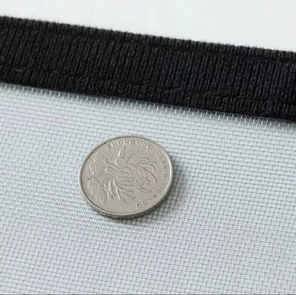 Self-Adhesive Window Mosquito Net - Anti-Insect Mesh Screen with Hook & Loop Fastener for Home & Camping