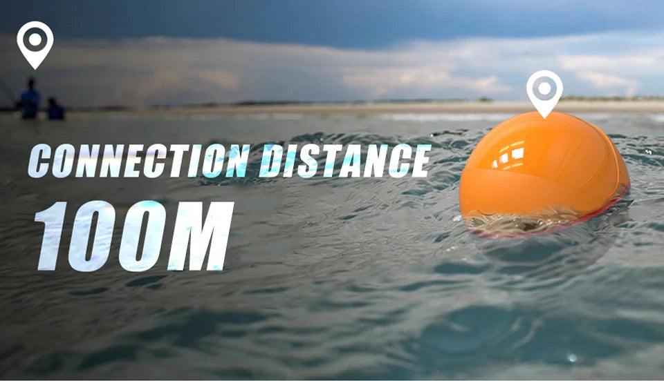 WiFi Fish Finder 100M - Wireless Sonar Echo Finder for Lake & Sea Fishing (iOS & Android)