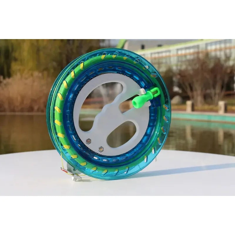 Professional 16cm ABS Kite Reel with 100m Line - Durable Kite Wheel for Eagle, Delta & Various Kites - Kids & Adults