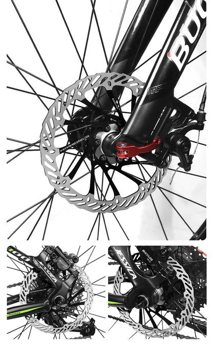 Ultralight Hydraulic Disc Brake Rotor 160/180/203mm - Mountain & Road Bike Compatible with Free Mounting Bolts