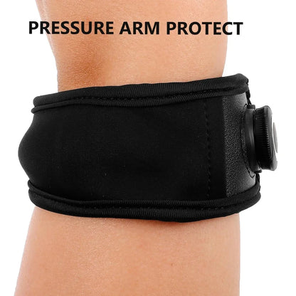Tennis Elbow Brace - Tendonitis Relief Strap for Golfers Elbow, Forearm Support Band with Golf Elbow Pads (1 Piece)