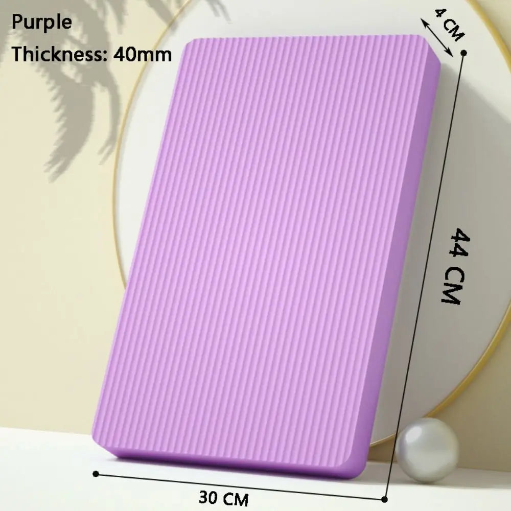 Women's High Density NBR Sports Balance Pad - Durable Yoga Mat Kneeling Pad for Fitness Support