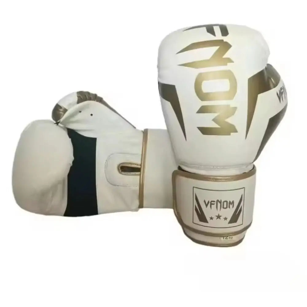 Professional Boxing Gloves – PU Leather, Breathable, 6-16oz – Muay Thai, Sanda, Taekwondo Training