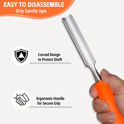 Golf Grip Tape Removal Tool - Tape Stripper & Replacement Repair Kit (1 Piece)