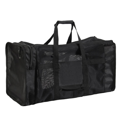100L Mesh Duffle Gear Bag - Large Capacity for Scuba Diving, Snorkeling & Water Sports