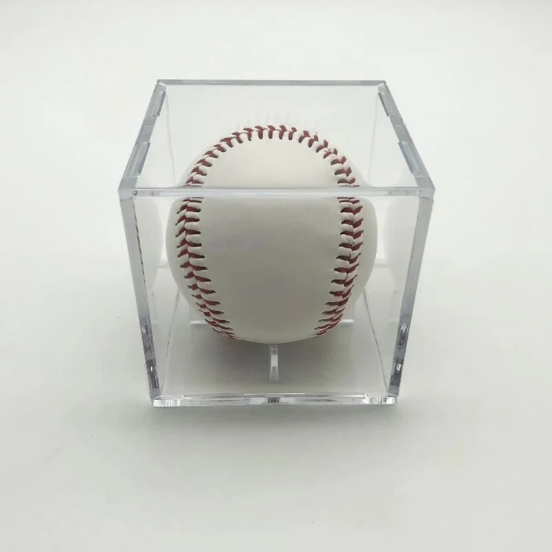 Acrylic Baseball Display & Storage Box – 80×80×80mm