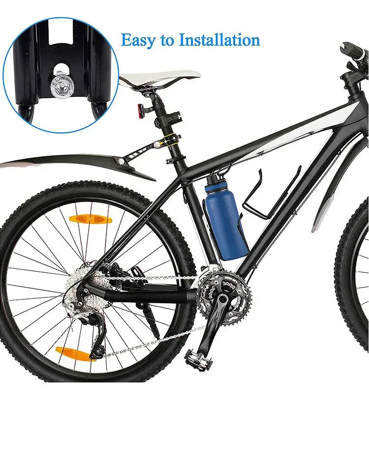 Aluminum Alloy Bicycle Bottle Holder - Lightweight Foldable Cage Mount for Mountain, Road & Folding Bikes - Universal Fit