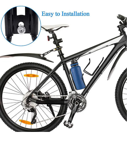 Aluminum Alloy Bicycle Bottle Holder - Lightweight Foldable Cage Mount for Mountain, Road & Folding Bikes - Universal Fit