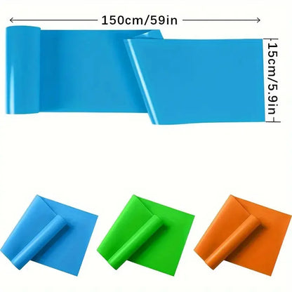 Yoga Stretch Belt Set (3-Pack) - Elastic Resistance Bands for Men & Women Strength Training