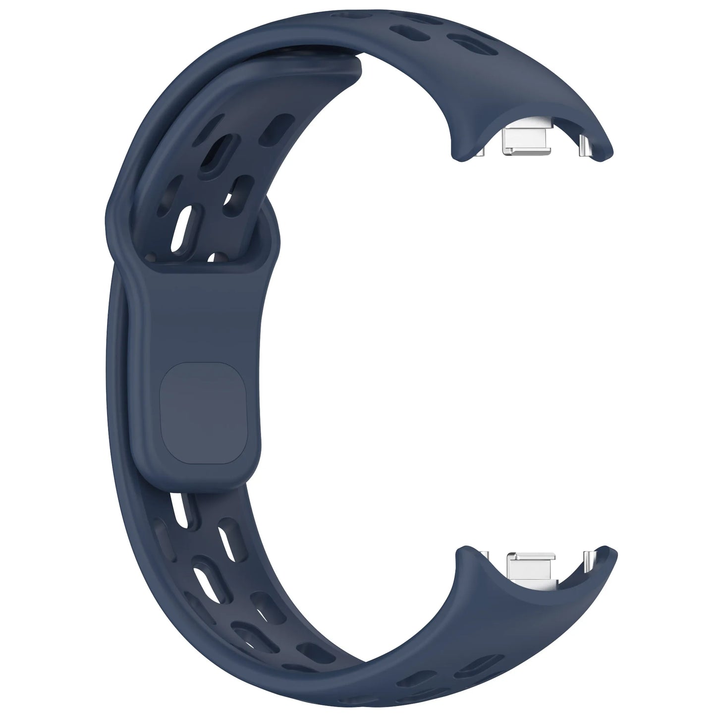 Sport Breathable Silicone Strap for Xiaomi Mi Band 10/9/8 - Replacement Wristband Bracelet Belt Accessory
