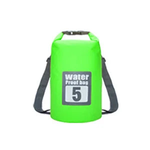 Waterproof Dry Bag Set - 5L/10L/15L/20L/30L PVC Storage Sacks for Kayaking, Canoeing, Rafting & Swimming Adventures