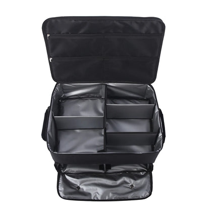 Waterproof Golf Trunk Organizer - Large Storage Box for Golf Shoes, Balls, Tees, Clothes, Gloves & Accessories
