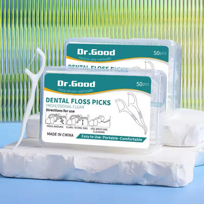 Dental Floss Picks - Oral Care Tools (50/150/300/600/1000 PCS Options)