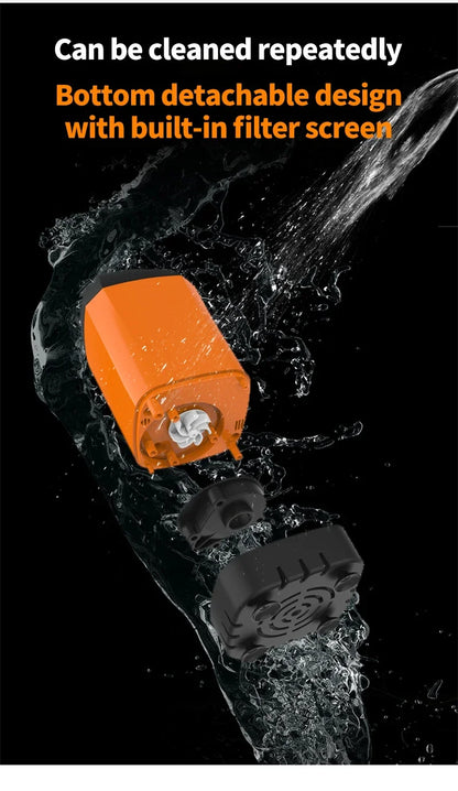 Portable Rechargeable Electric Shower Pump 2026 – USB Powered Waterproof for Outdoor Camping Beach Hiking Pet Bath Car Wash