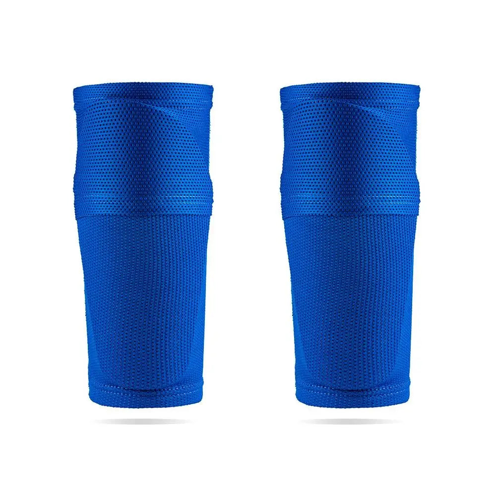 Professional Soccer Shin Guards - Nylon Leg Sleeves with Pocket Protection for Football Training
