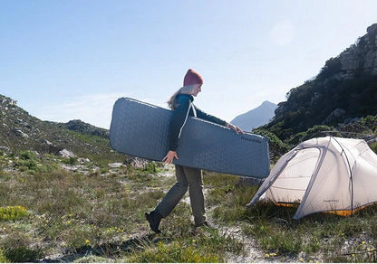 Ultralight Self-Inflating Air Mattress - Quick Folding Portable Camping Bed
