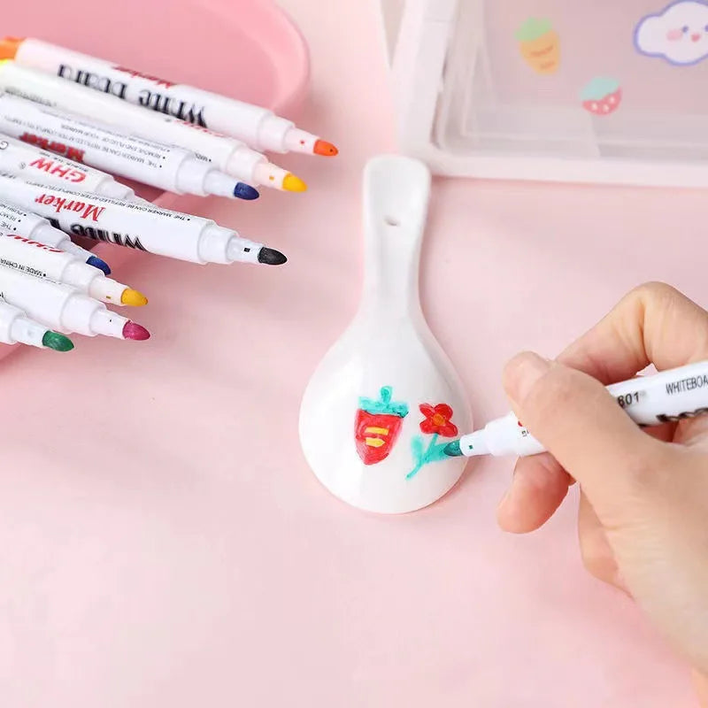 Magical Ink Pens With Spoon - Water Floating Pen Set For Kids