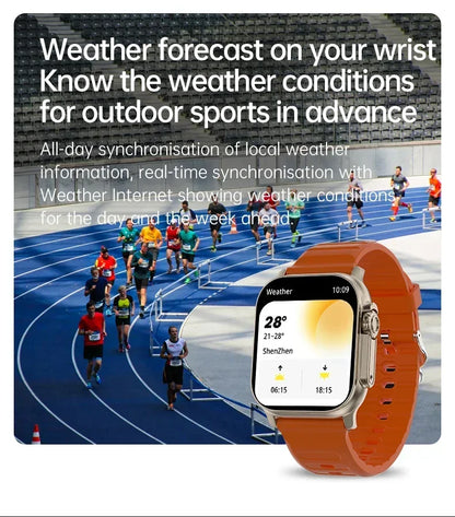 Ultra Series Sport Smart Watch 49mm | BT Calling, NFC, Health Tracking