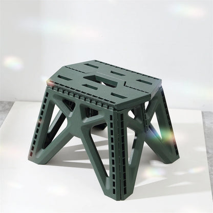 Portable Folding Camping Stool - High Load Bearing Outdoor Chair for Fishing, Beach & Camping