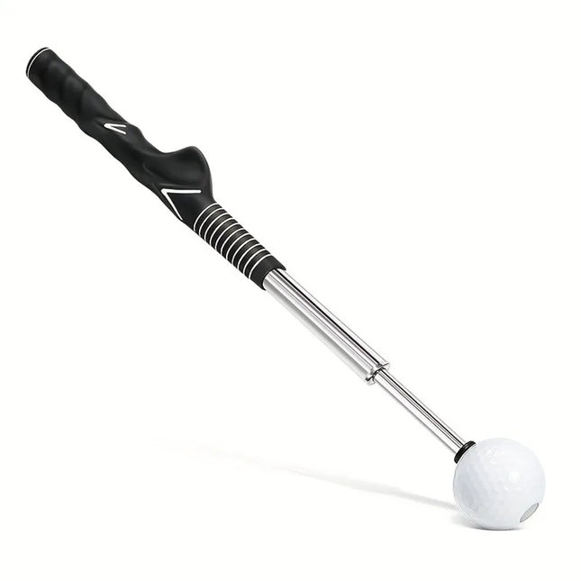 Golf Swing Trainer - Retractable Practice Stick for Beginners