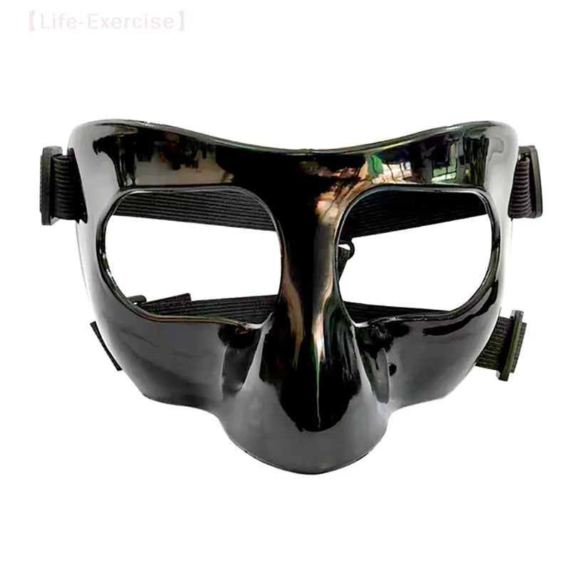 Adjustable Basketball Face Mask - Protective Shield for Broken Nose & Sports Injuries