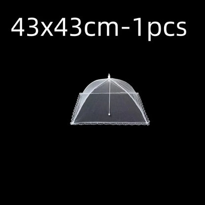 Foldable Mesh Food Cover - Pop-Up Umbrella Style Protector