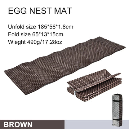 Waterproof Camping Sleeping Pad - Portable Foam Mattress for Travel, Trekking & Picnic - Moistureproof Outdoor Blanket