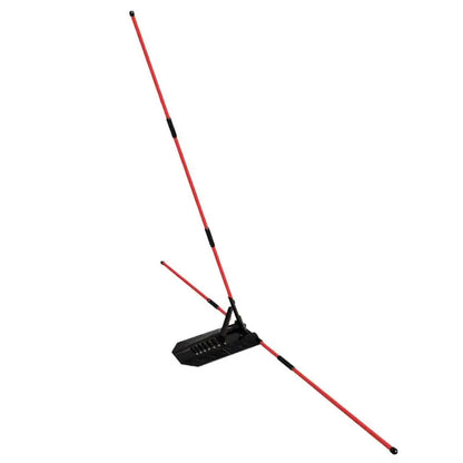 Golf Swing Alignment Trainer - Practice Plate with Rod Holder for Swing Angle Adjustment & Posture Correction
