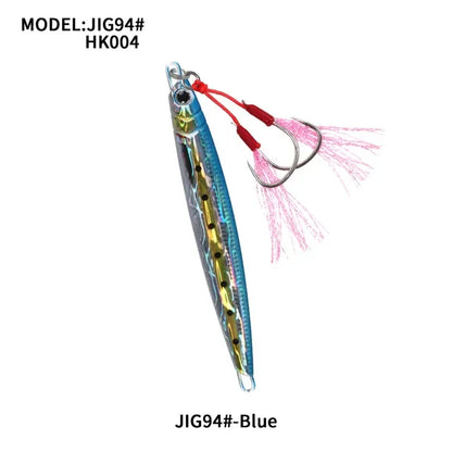 Majorcraft Jigpara 3D Print Metal Vertical Spoon - Fast Sinking Fishing Lure for Carp & Sea Spinning (60g-200g)
