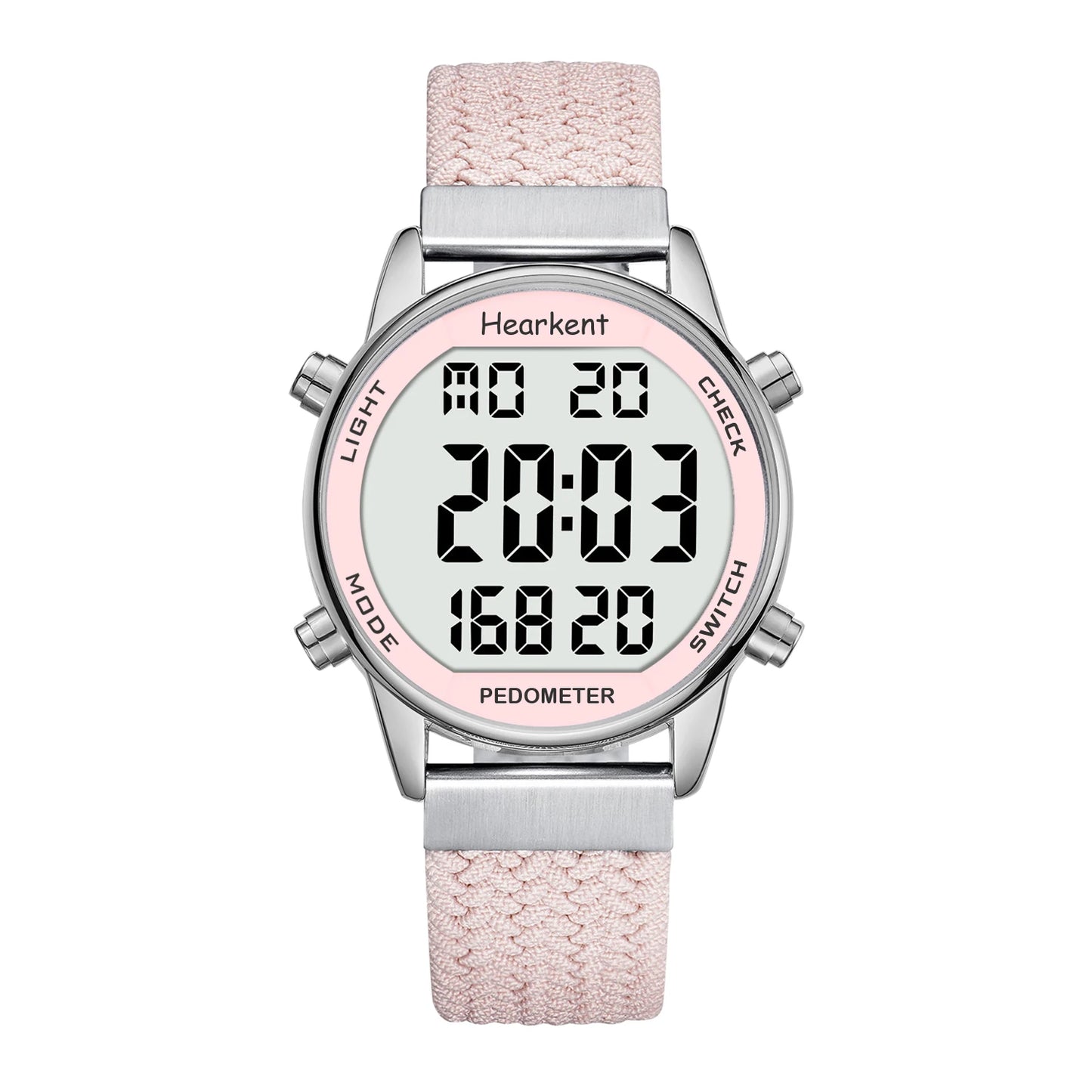 Pedometer Sport Watch - Digital Step Counter with Calorie & Mile Tracker, Waterproof Fitness Watch for Walking & Running