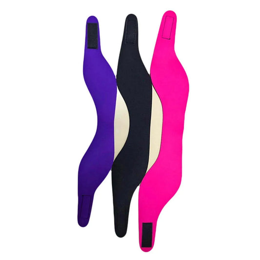 Waterproof Neoprene Swimming Headband - Adjustable Diving Ear Protection Band with Soft Earplug Design for Water Sports (Multiple Colors Available)
